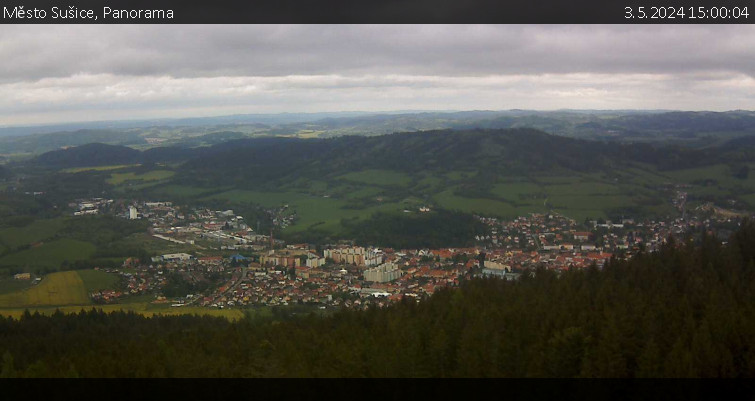 Město Sušice - Panorama - 3.5.2024 v 15:00