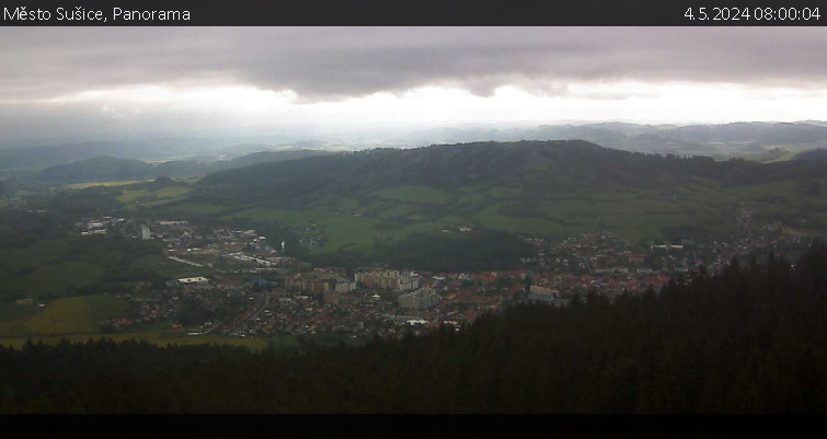 Město Sušice - Panorama - 4.5.2024 v 08:00