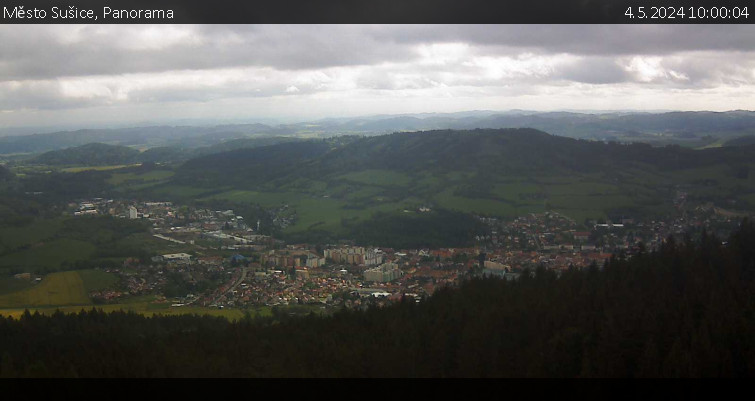 Město Sušice - Panorama - 4.5.2024 v 10:00