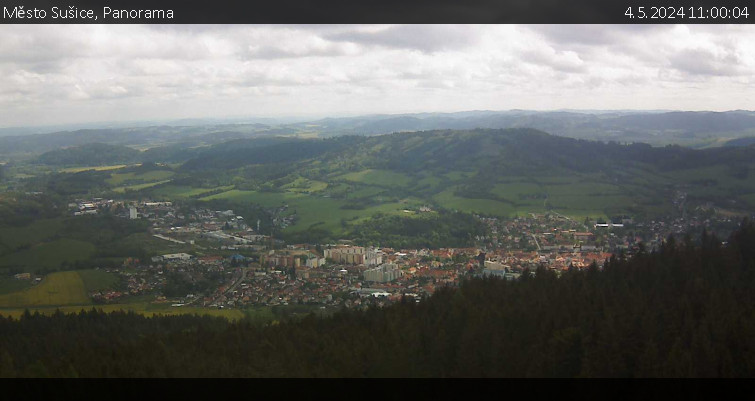 Město Sušice - Panorama - 4.5.2024 v 11:00