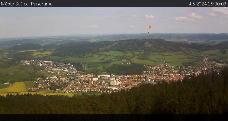 Město Sušice - Panorama - 4.5.2024 v 15:00