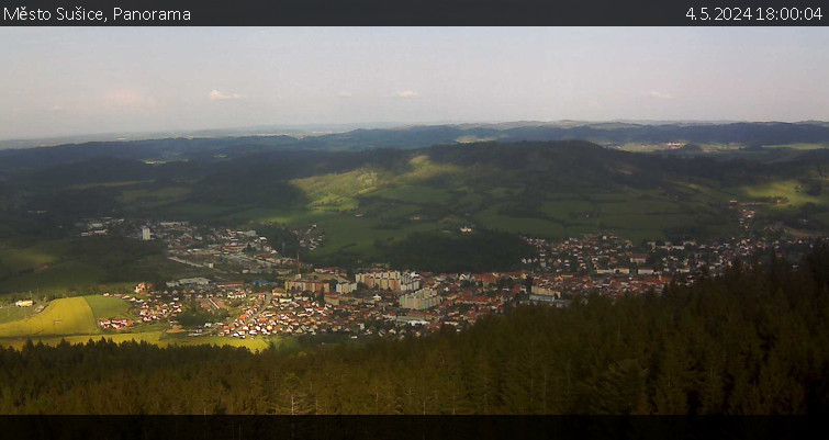 Město Sušice - Panorama - 4.5.2024 v 18:00
