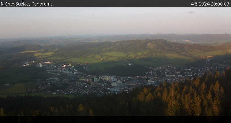 Město Sušice - Panorama - 4.5.2024 v 20:00