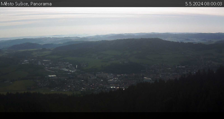 Město Sušice - Panorama - 5.5.2024 v 08:00