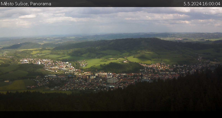 Město Sušice - Panorama - 5.5.2024 v 16:00