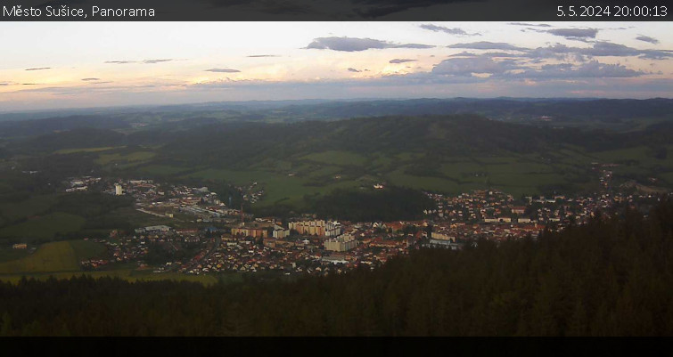 Město Sušice - Panorama - 5.5.2024 v 20:00