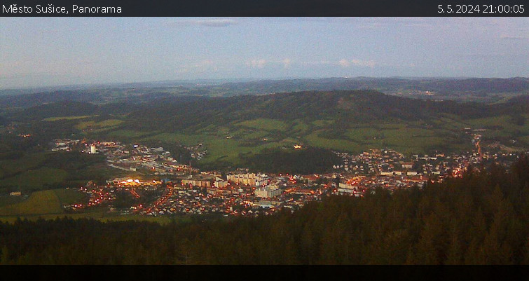 Město Sušice - Panorama - 5.5.2024 v 21:00
