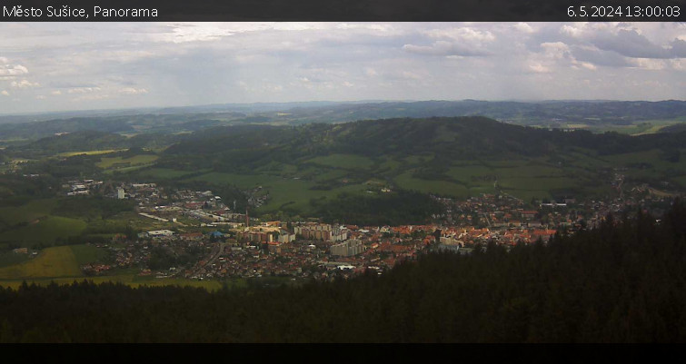 Město Sušice - Panorama - 6.5.2024 v 13:00