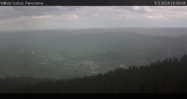 Město Sušice - Panorama - 6.5.2024 v 15:00