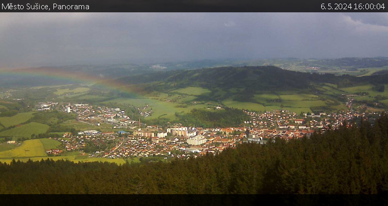Město Sušice - Panorama - 6.5.2024 v 16:00