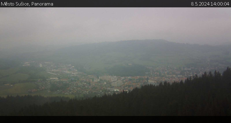 Město Sušice - Panorama - 8.5.2024 v 14:00
