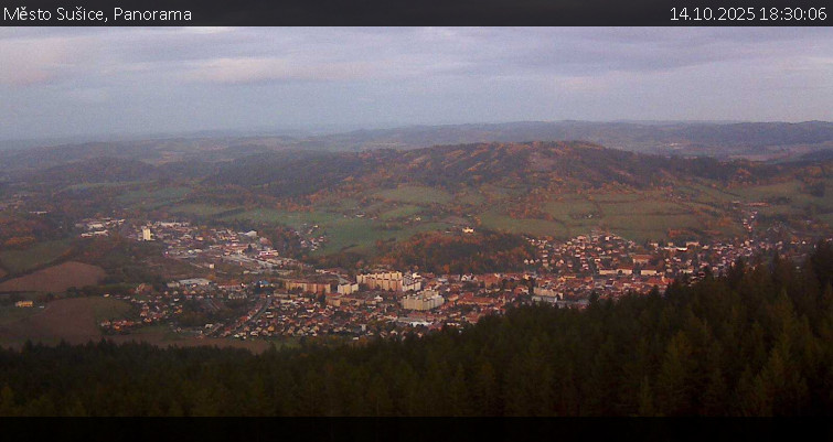Město Sušice - Panorama - 14.10.2025 v 18:30 Město Sušice - Panorama - 14.10.2025 v 18:30