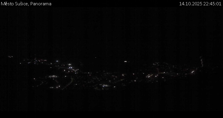 Město Sušice - Panorama - 14.10.2025 v 22:45 Město Sušice - Panorama - 14.10.2025 v 22:45