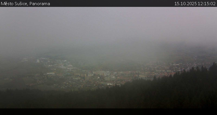 Město Sušice - Panorama - 15.10.2025 v 12:15 Město Sušice - Panorama - 15.10.2025 v 12:15