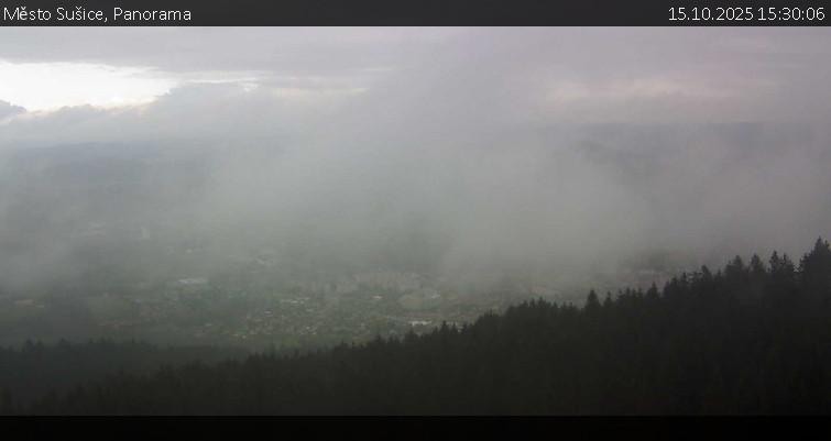 Město Sušice - Panorama - 15.10.2025 v 15:30 Město Sušice - Panorama - 15.10.2025 v 15:30