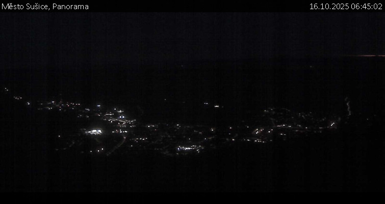Město Sušice - Panorama - 16.10.2025 v 06:45 Město Sušice - Panorama - 16.10.2025 v 06:45