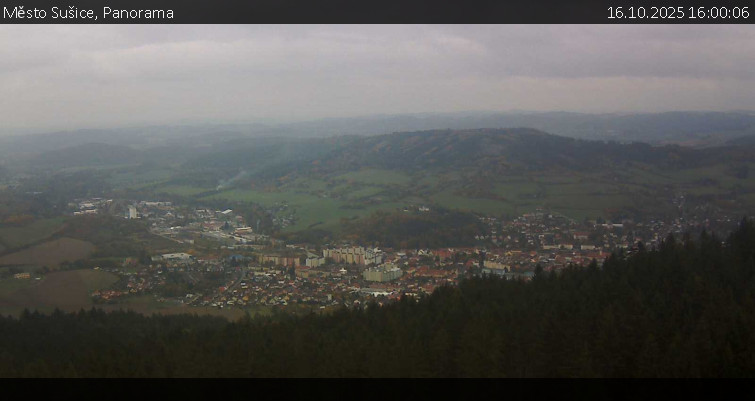 Město Sušice - Panorama - 16.10.2025 v 16:00 Město Sušice - Panorama - 16.10.2025 v 16:00