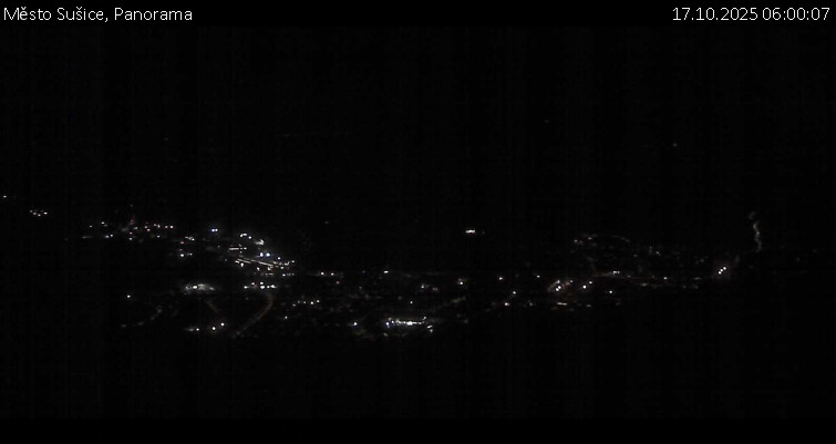 Město Sušice - Panorama - 17.10.2025 v 06:00 Město Sušice - Panorama - 17.10.2025 v 06:00