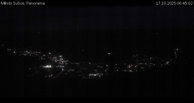 Město Sušice - Panorama - 17.10.2025 v 06:45 Město Sušice - Panorama - 17.10.2025 v 06:45