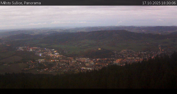 Město Sušice - Panorama - 17.10.2025 v 18:30 Město Sušice - Panorama - 17.10.2025 v 18:30
