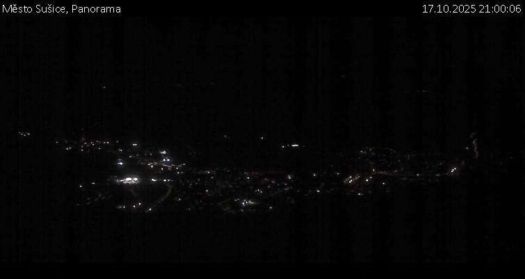 Město Sušice - Panorama - 17.10.2025 v 21:00 Město Sušice - Panorama - 17.10.2025 v 21:00