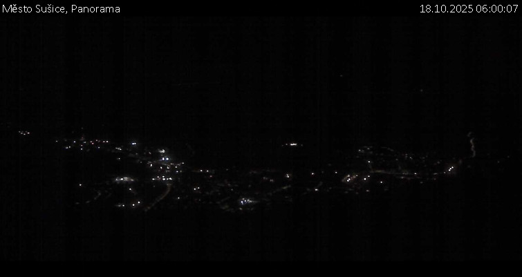 Město Sušice - Panorama - 18.10.2025 v 06:00 Město Sušice - Panorama - 18.10.2025 v 06:00