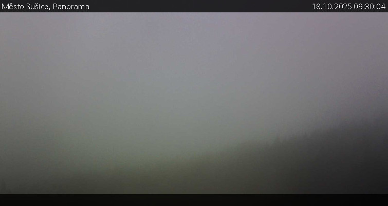 Město Sušice - Panorama - 18.10.2025 v 09:30 Město Sušice - Panorama - 18.10.2025 v 09:30