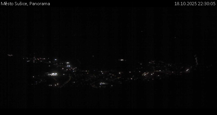Město Sušice - Panorama - 18.10.2025 v 22:30 Město Sušice - Panorama - 18.10.2025 v 22:30