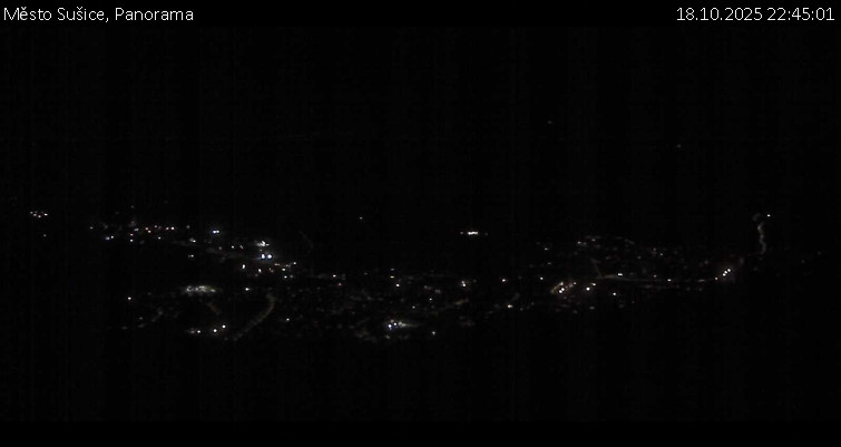 Město Sušice - Panorama - 18.10.2025 v 22:45 Město Sušice - Panorama - 18.10.2025 v 22:45