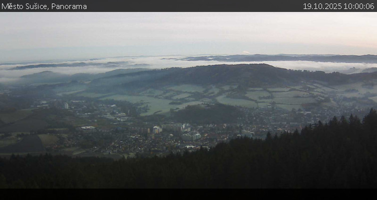 Město Sušice - Panorama - 19.10.2025 v 10:00 Město Sušice - Panorama - 19.10.2025 v 10:00