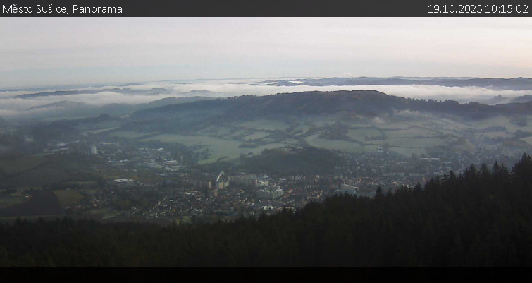 Město Sušice - Panorama - 19.10.2025 v 10:15 Město Sušice - Panorama - 19.10.2025 v 10:15