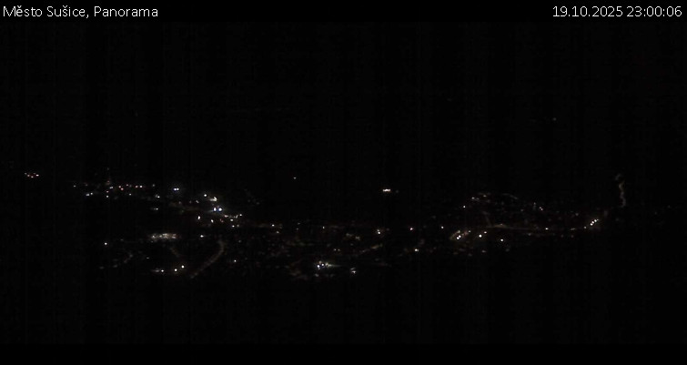 Město Sušice - Panorama - 19.10.2025 v 23:00 Město Sušice - Panorama - 19.10.2025 v 23:00