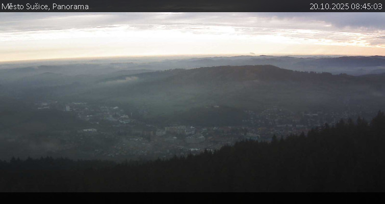 Město Sušice - Panorama - 20.10.2025 v 08:45 Město Sušice - Panorama - 20.10.2025 v 08:45