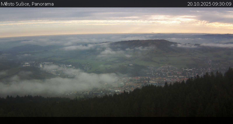 Město Sušice - Panorama - 20.10.2025 v 09:30 Město Sušice - Panorama - 20.10.2025 v 09:30
