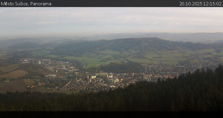 Město Sušice - Panorama - 20.10.2025 v 12:15 Město Sušice - Panorama - 20.10.2025 v 12:15