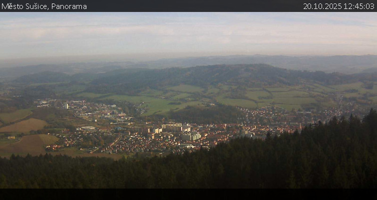 Město Sušice - Panorama - 20.10.2025 v 12:45 Město Sušice - Panorama - 20.10.2025 v 12:45