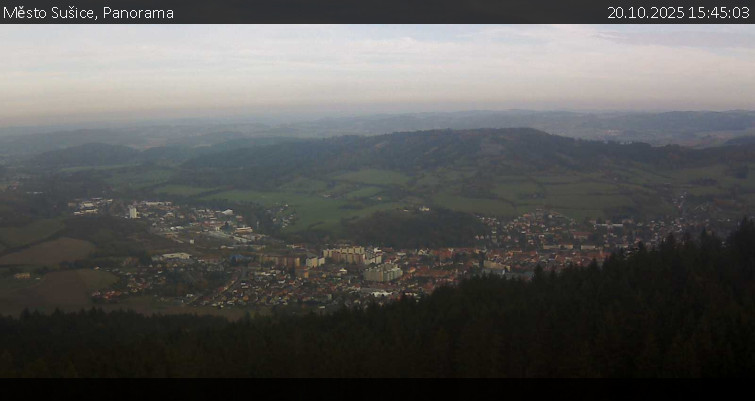 Město Sušice - Panorama - 20.10.2025 v 15:45 Město Sušice - Panorama - 20.10.2025 v 15:45