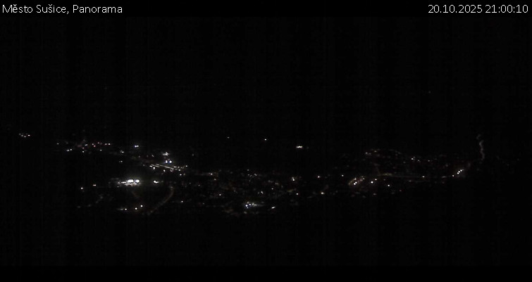 Město Sušice - Panorama - 20.10.2025 v 21:00 Město Sušice - Panorama - 20.10.2025 v 21:00
