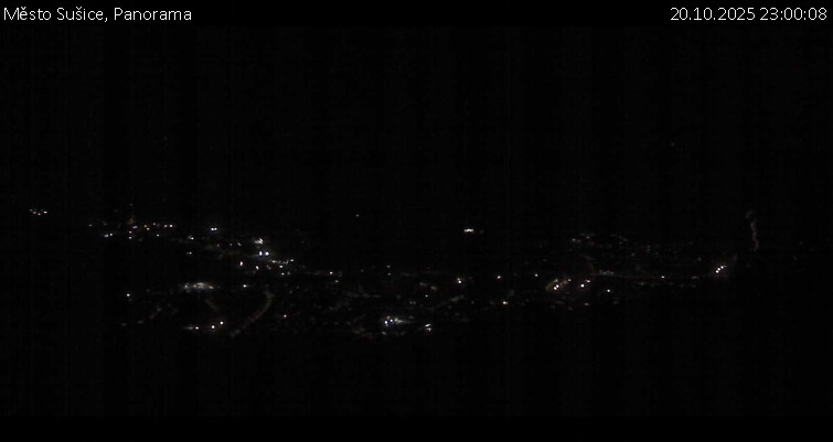 Město Sušice - Panorama - 20.10.2025 v 23:00 Město Sušice - Panorama - 20.10.2025 v 23:00