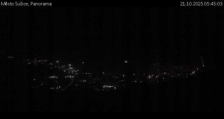 Město Sušice - Panorama - 21.10.2025 v 05:45 Město Sušice - Panorama - 21.10.2025 v 05:45