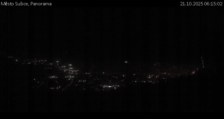 Město Sušice - Panorama - 21.10.2025 v 06:15 Město Sušice - Panorama - 21.10.2025 v 06:15