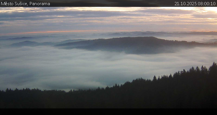 Město Sušice - Panorama - 21.10.2025 v 08:00 Město Sušice - Panorama - 21.10.2025 v 08:00