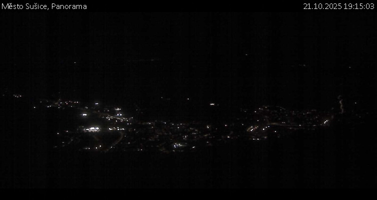 Město Sušice - Panorama - 21.10.2025 v 19:15 Město Sušice - Panorama - 21.10.2025 v 19:15