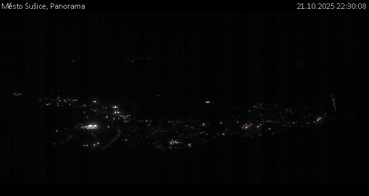 Město Sušice - Panorama - 21.10.2025 v 22:30 Město Sušice - Panorama - 21.10.2025 v 22:30