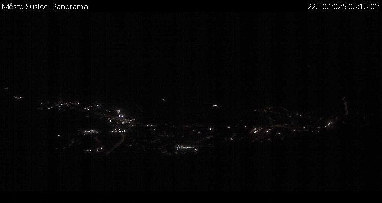 Město Sušice - Panorama - 22.10.2025 v 05:15 Město Sušice - Panorama - 22.10.2025 v 05:15