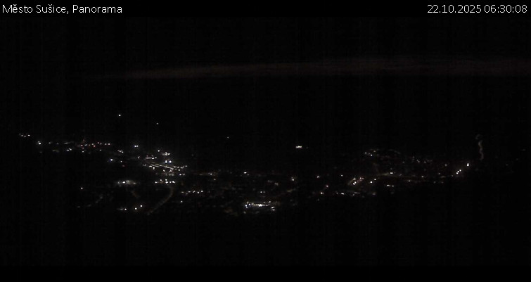Město Sušice - Panorama - 22.10.2025 v 06:30 Město Sušice - Panorama - 22.10.2025 v 06:30