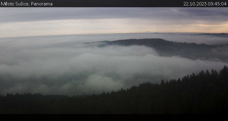 Město Sušice - Panorama - 22.10.2025 v 09:45 Město Sušice - Panorama - 22.10.2025 v 09:45