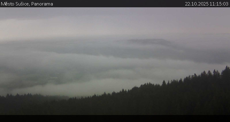 Město Sušice - Panorama - 22.10.2025 v 11:15 Město Sušice - Panorama - 22.10.2025 v 11:15