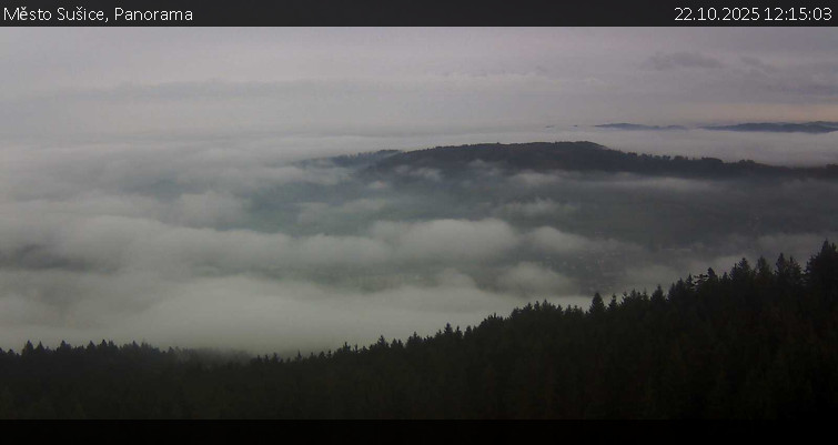 Město Sušice - Panorama - 22.10.2025 v 12:15 Město Sušice - Panorama - 22.10.2025 v 12:15
