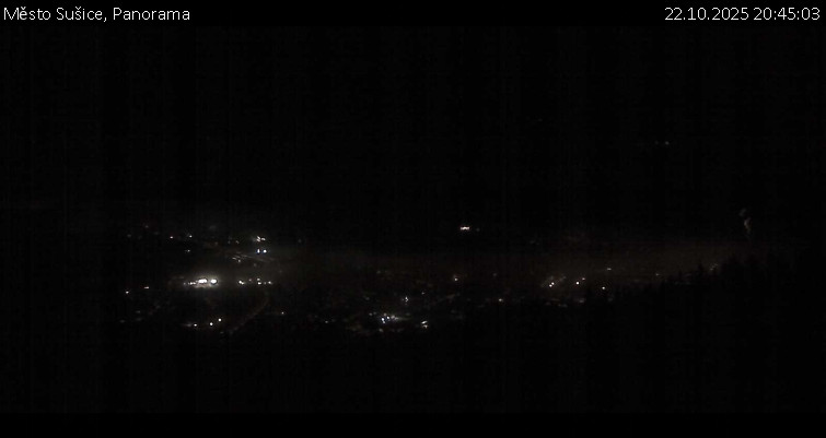 Město Sušice - Panorama - 22.10.2025 v 20:45 Město Sušice - Panorama - 22.10.2025 v 20:45
